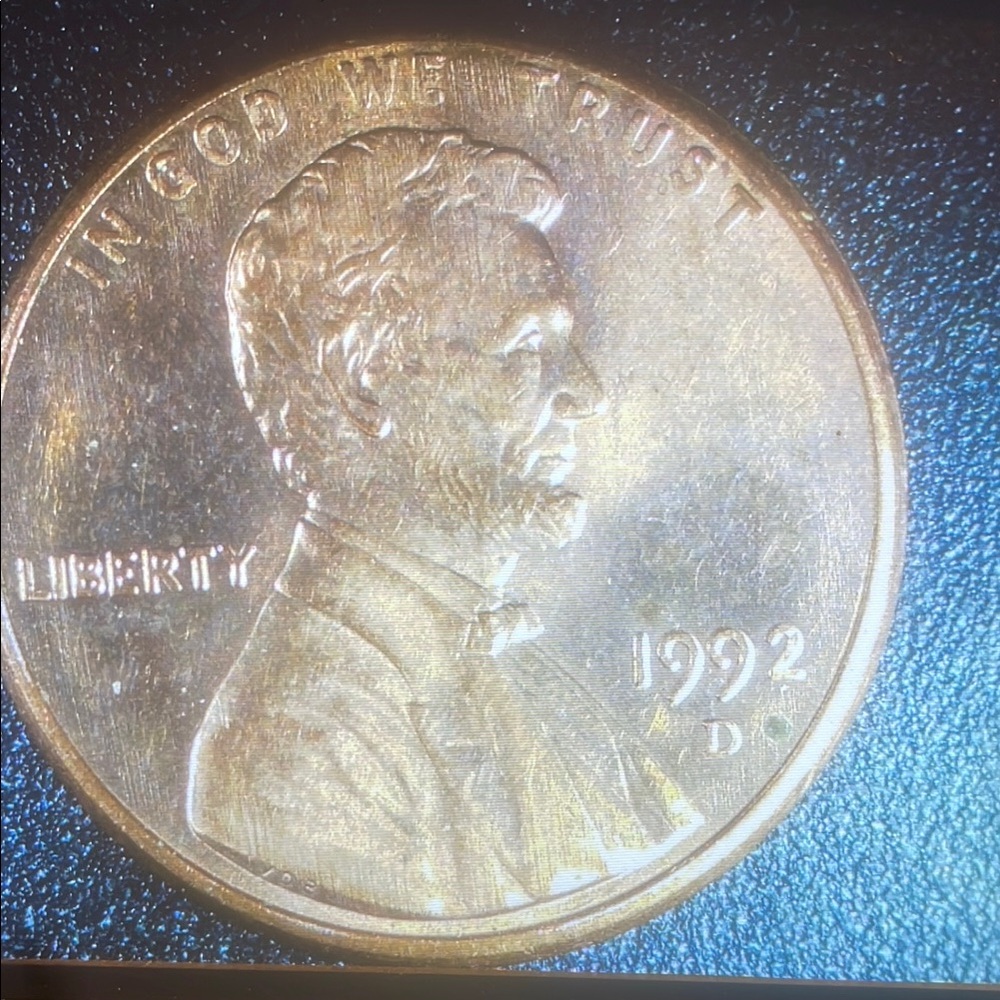 1992 D Lincoln Penny